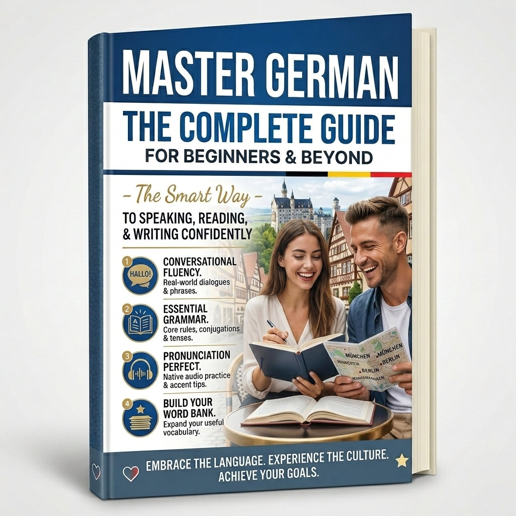 Master German: The Complete Guide to Building Fluency & Confidence