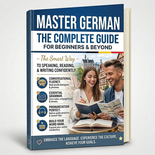 Master German: The Complete Guide to Building Fluency & Confidence